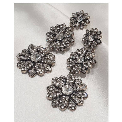 ヴィンテージ大ぶりイヤリング 【結婚式 ピアス イヤリング レンタル】