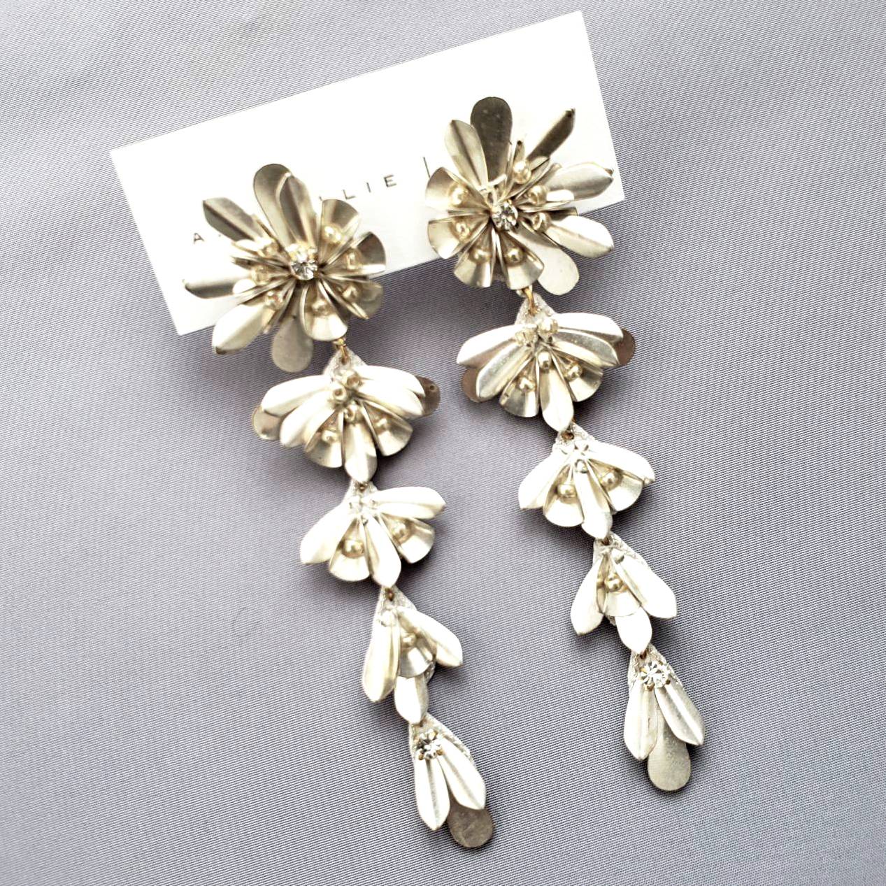 【3泊4日】a.b.Ellie Elysee Earring イヤリング 【結婚式 ピアス イヤリング レンタル】