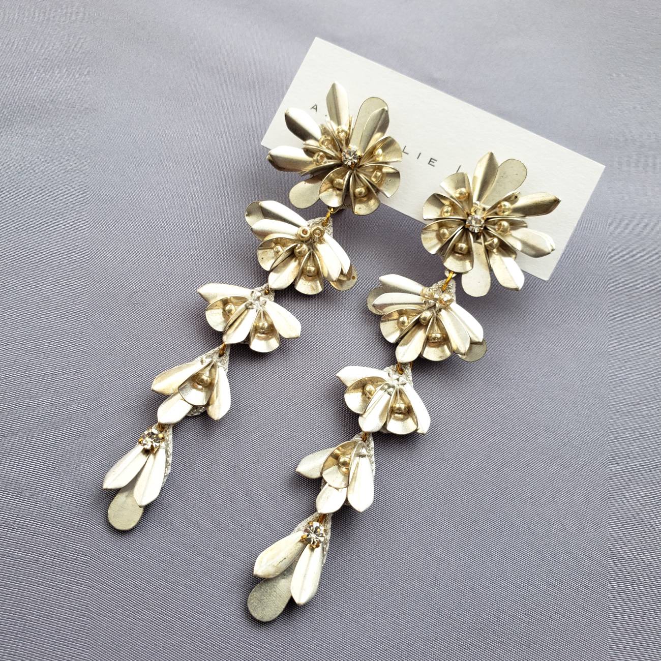 【3泊4日】a.b.Ellie Elysee Earring イヤリング 【結婚式 ピアス イヤリング レンタル】