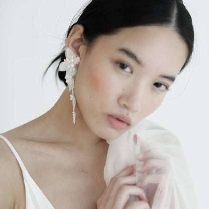 【3泊4日】a.b.ellie Lola Tier Earrings 【結婚式　ピアス　イヤリング　レンタル】