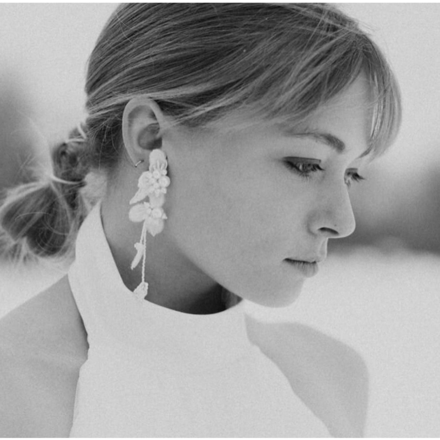 【3泊4日】a.b.ellie Lola Tier Earrings 【結婚式　ピアス　イヤリング　レンタル】