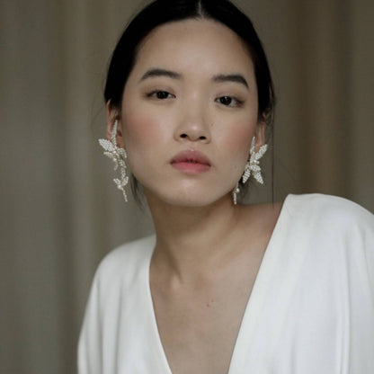 【3泊4日】a.b.ellie Harley Pearl Earrings 【結婚式　ピアス　イヤリング　レンタル】