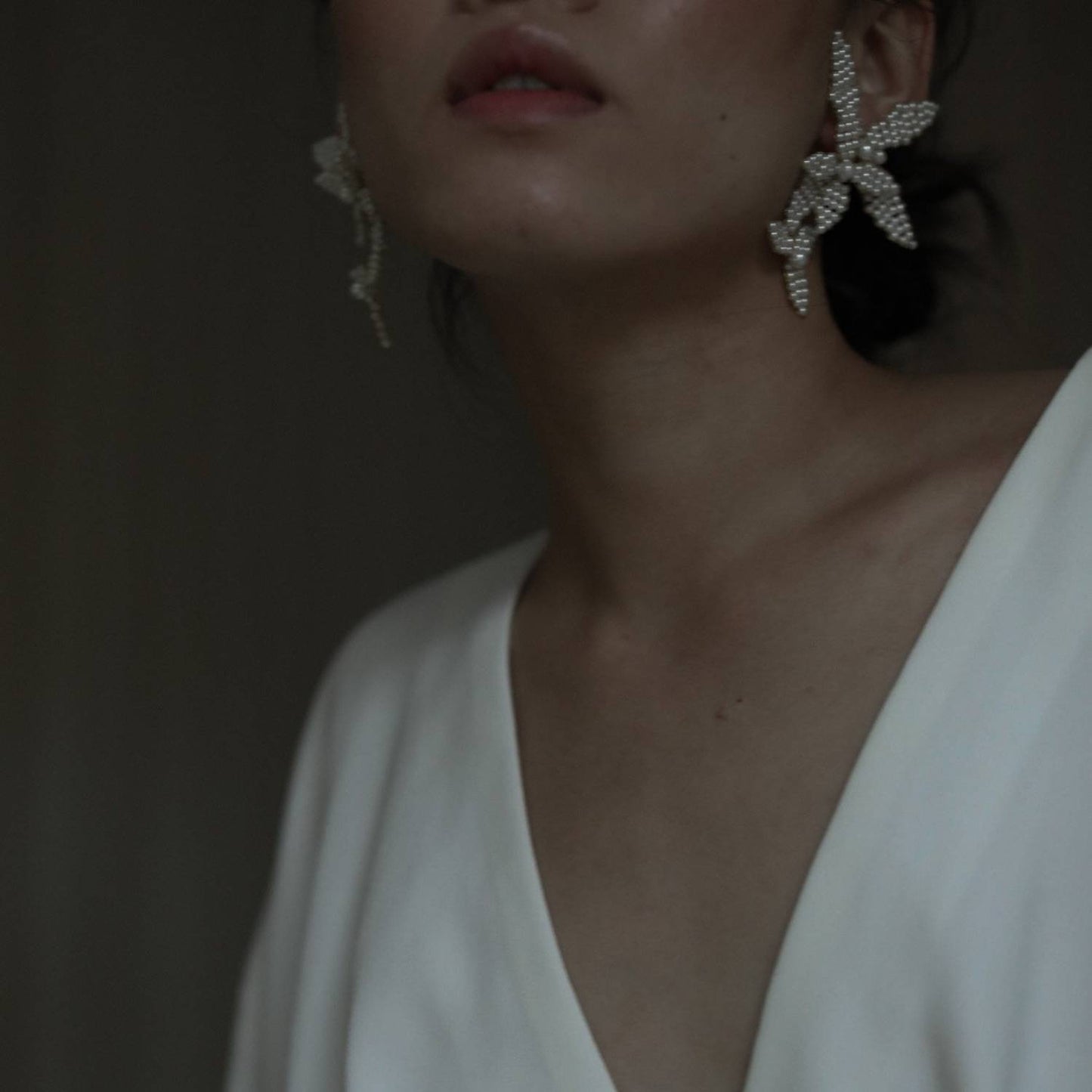 【3泊4日】a.b.ellie Harley Pearl Earrings 【結婚式　ピアス　イヤリング　レンタル】