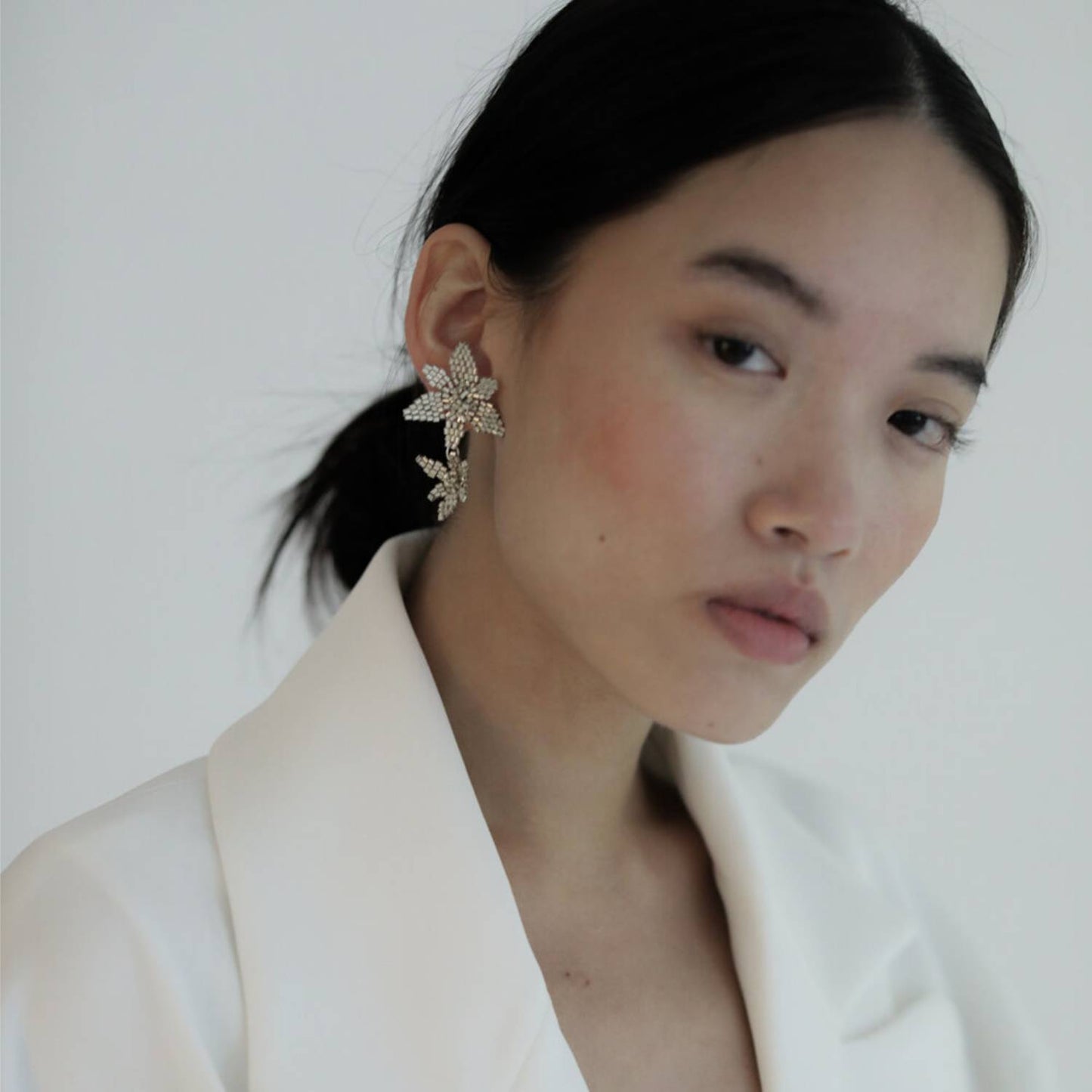 【3泊4日】a.b.ellie Elliot Drop イヤリング 【結婚式 ピアス イヤリング レンタル】