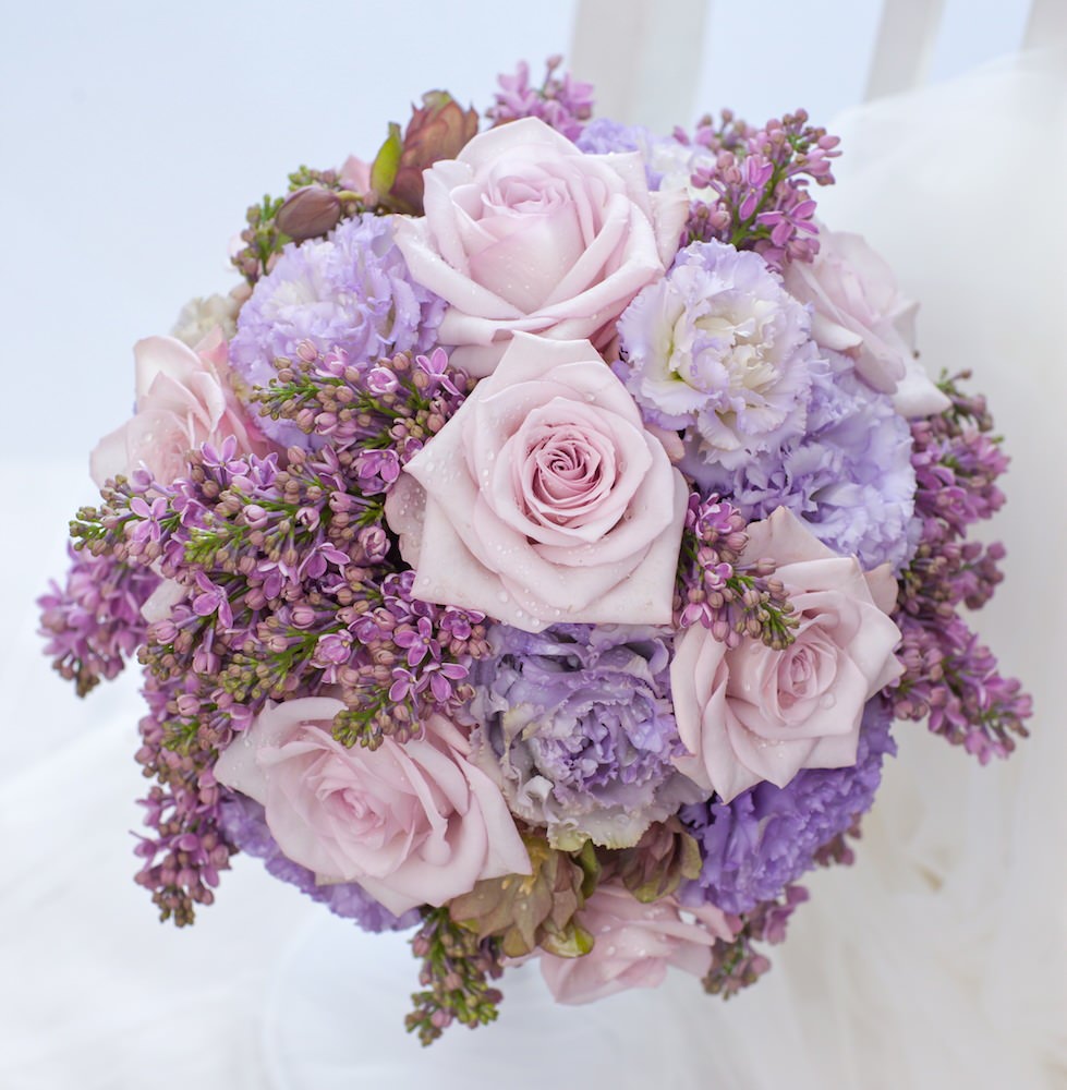 【生花】オーダーメイド/ ラウンドブーケ(グラン・アミューズド)[セットプランEmma02] 【結婚式 フラワー 生花 ブーケ ブートニア オーダーメイド】