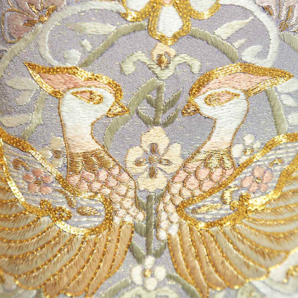 【山口美術織物】色留袖F-01-c 【結婚式 訪問着 色留袖 レンタル】