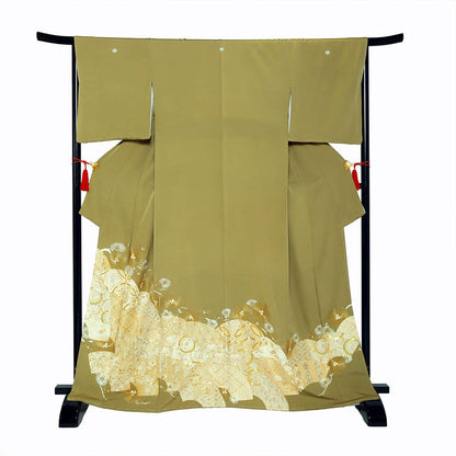 色留袖F-03-c 【結婚式 訪問着 色留袖 レンタル】