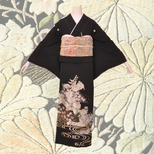 【山口美術織物】留袖F-03-t 【結婚式 留袖 レンタル】