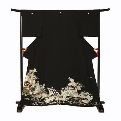 【山口美術織物】留袖F-03-t 【結婚式 留袖 レンタル】