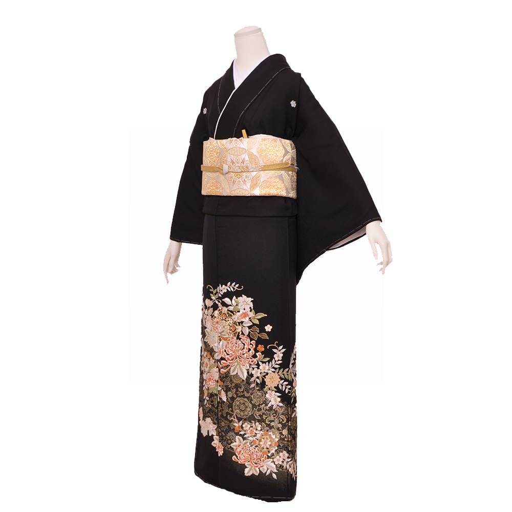 留袖F-08-t 【結婚式 留袖 レンタル】