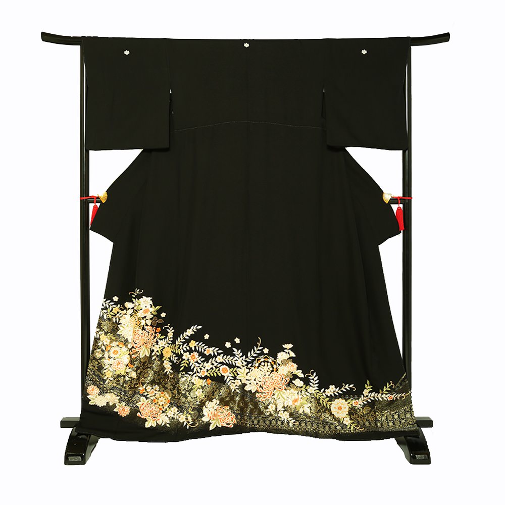 留袖F-08-t 【結婚式 留袖 レンタル】