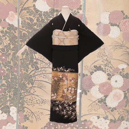 留袖F-12-t 【結婚式 留袖 レンタル】