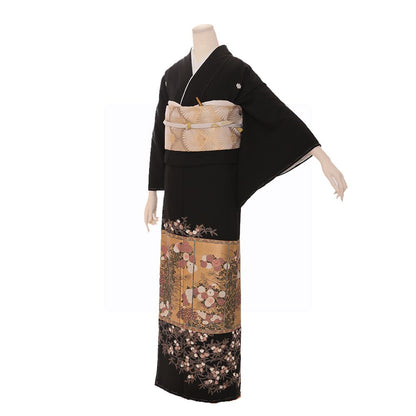 留袖F-12-t 【結婚式 留袖 レンタル】