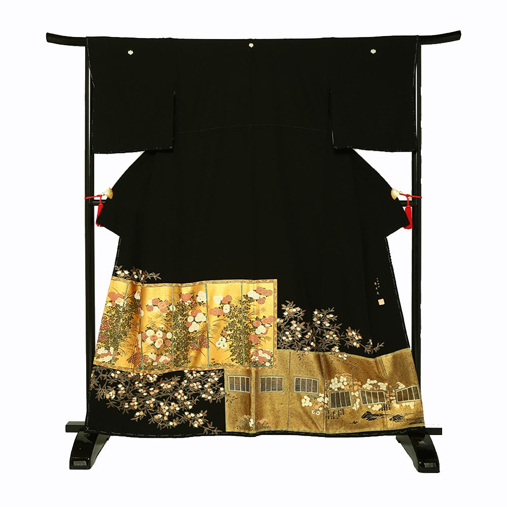 留袖F-12-t 【結婚式 留袖 レンタル】