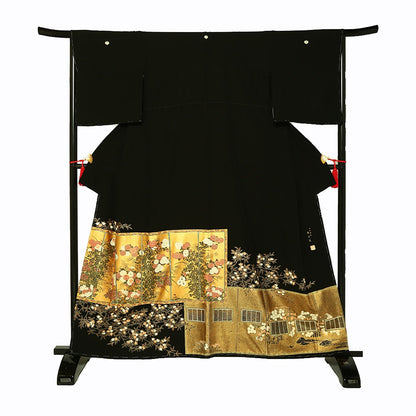 留袖F-12-t 【結婚式 留袖 レンタル】