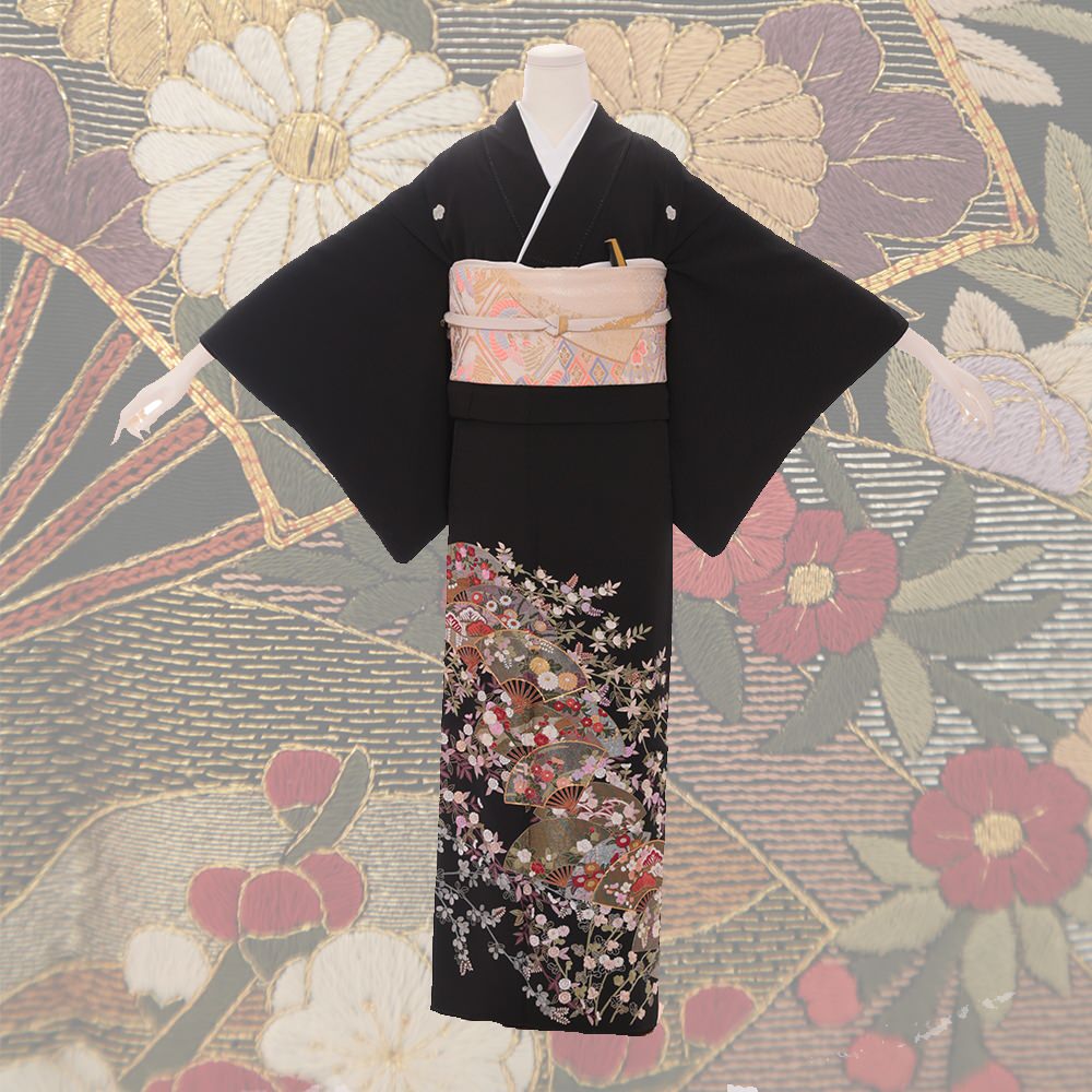 留袖F-14-t 【結婚式 留袖 レンタル】