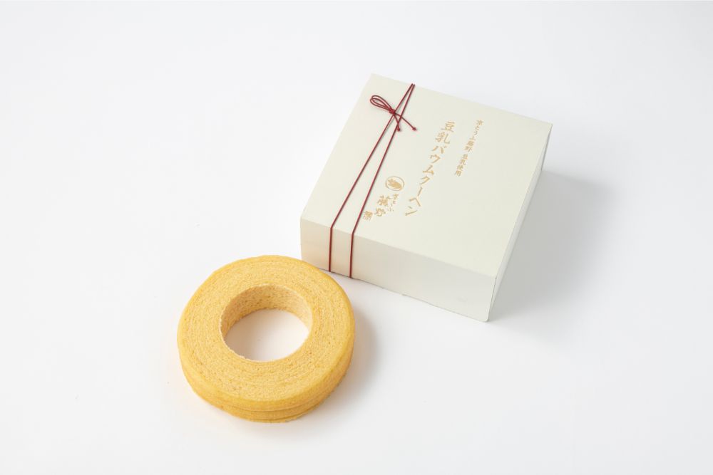 京とうふ藤野・豆乳ばうむM 【結婚式 ギフト 食品 引き菓子 洋菓子】