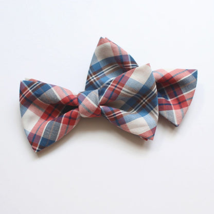 【親子】チェック 蝶ネクタイ BOW 6804 【結婚式 蝶ネクタイ】