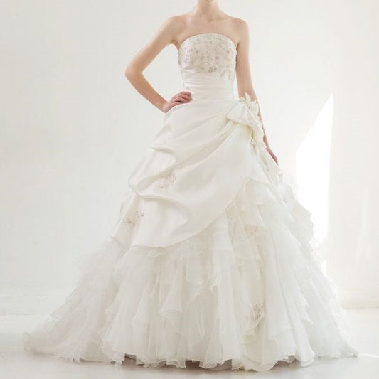 【SALE】白ドレス オフホワイト 【販売衣装】