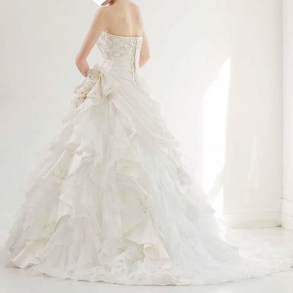 【SALE】白ドレス オフホワイト 【販売衣装】