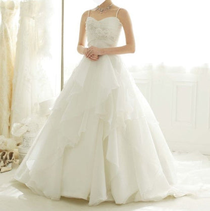 【SALE】白ドレスオフホワイト【販売衣装】