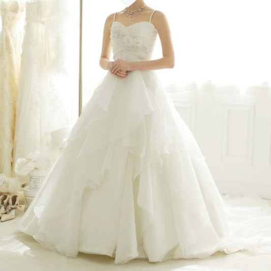 【SALE】白ドレスオフホワイト【販売衣装】