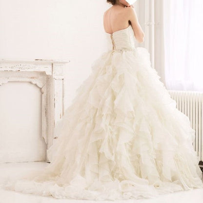 【SALE】白ドレス オフホワイト 【販売衣装】