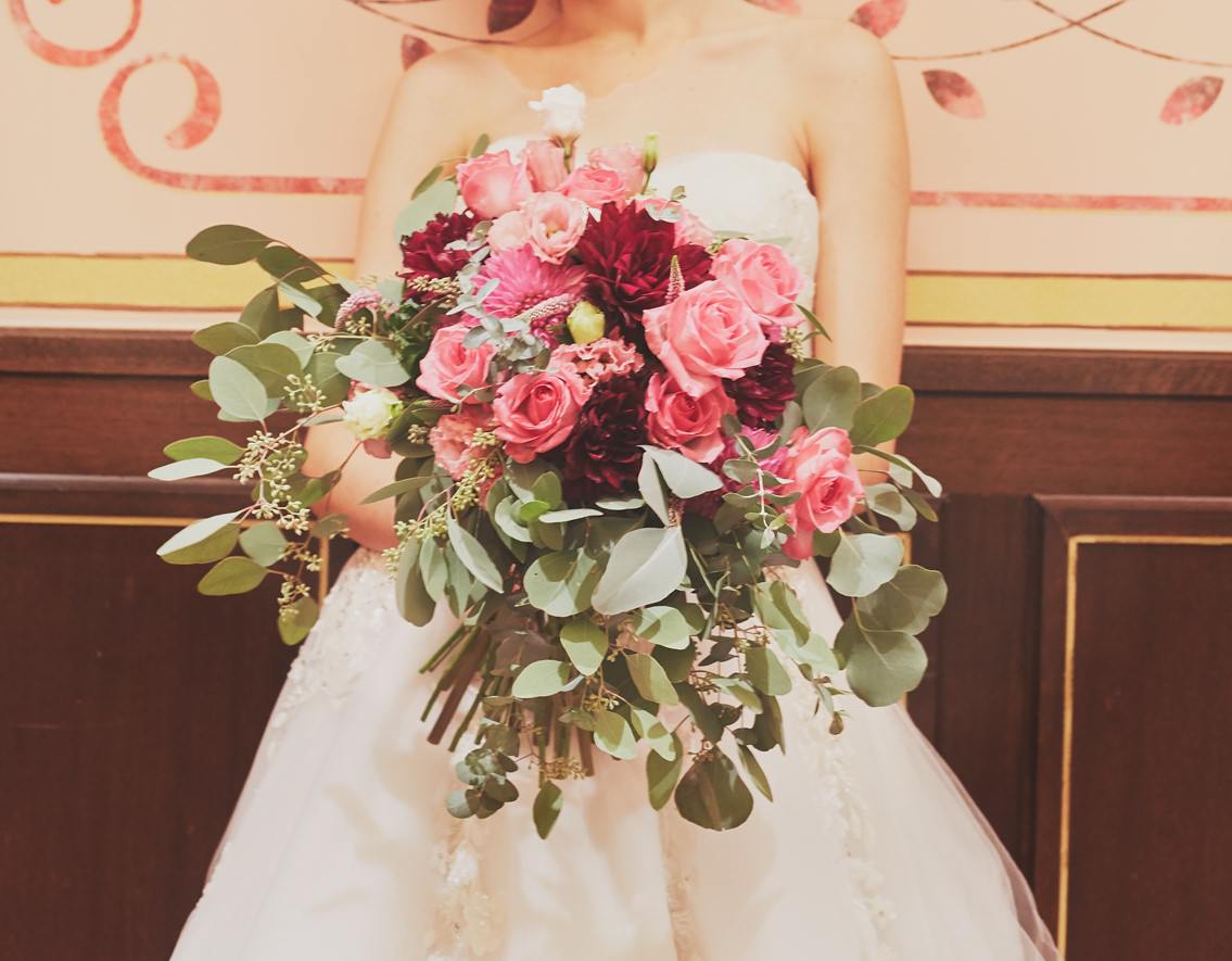 【生花】オーダーメイドブーケ 【結婚式 フラワー 生花 ブーケ ブートニア オーダーメイド】