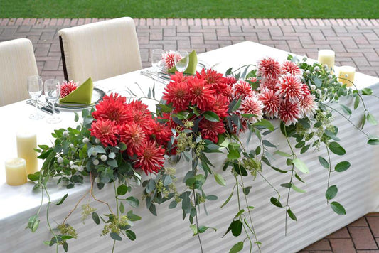 オーダーメイドメインテーブルフラワー 【結婚式 フラワー 会場装花 オーダーメイド】