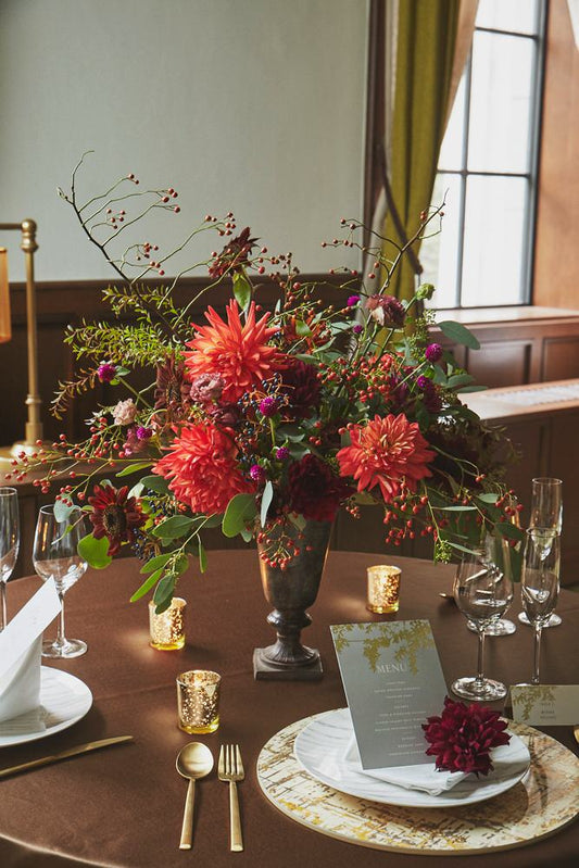 ゲストテーブルフラワー(クラシカル) 【結婚式 フラワー 会場装花】