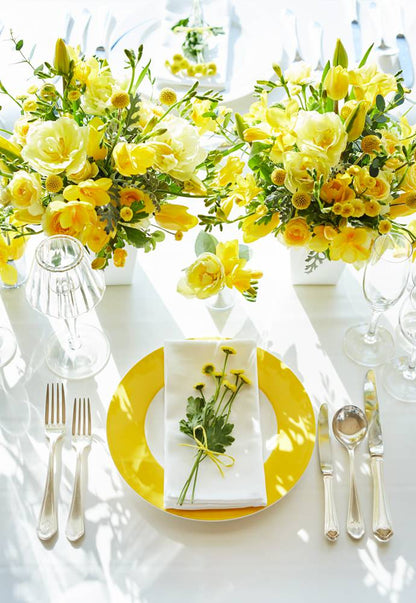 ロングテーブルフラワー(流しテーブル) 【結婚式 フラワー 会場装花】