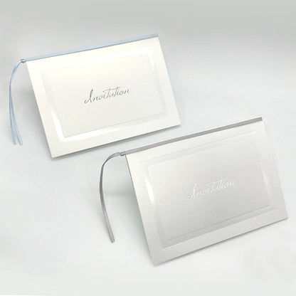 【結婚式 招待状】バレンシア パールアイボリー(手作りキット)【結婚式 ペーパー 招待状】