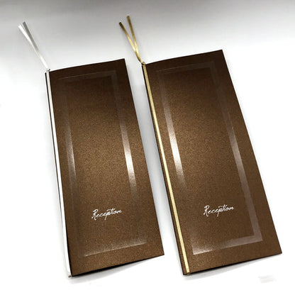 【結婚式 席次表】 バレンシア チャコール(手作りキット)【結婚式 ペーパー 席次表】