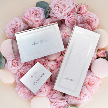 【結婚式 席次表】 バレンシア パールアイボリー(手作りキット)【結婚式 ペーパー 席次表】