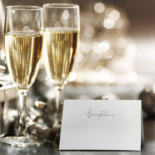 【結婚式 席札】バレンシア パールアイボリー(手作りキット)【結婚式 ペーパー 席札】