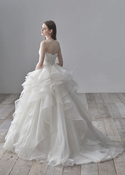 プリンセス 海外風 ALESSA 20693 【ウェディングドレス レンタル】