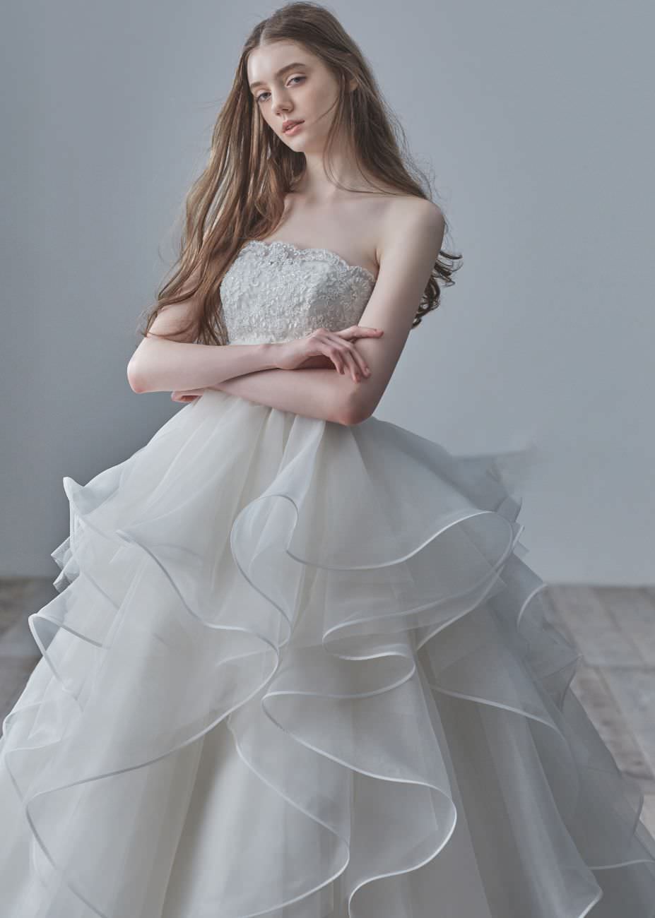 プリンセス 海外風 ALESSA 20693 【ウェディングドレス レンタル】