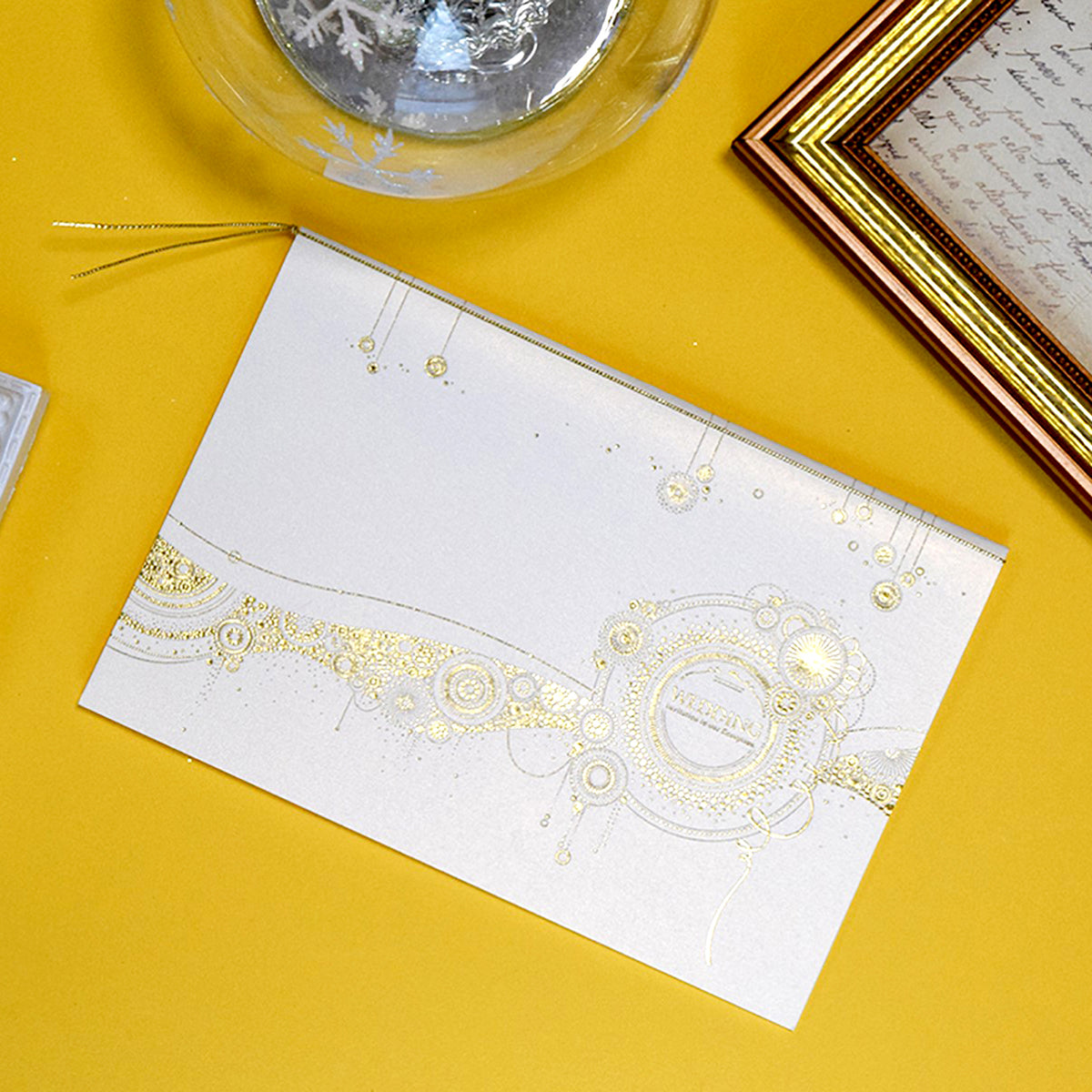 【結婚式 招待状セット】カーニバル ホワイト (印刷込み)【結婚式 ペーパー 招待状】