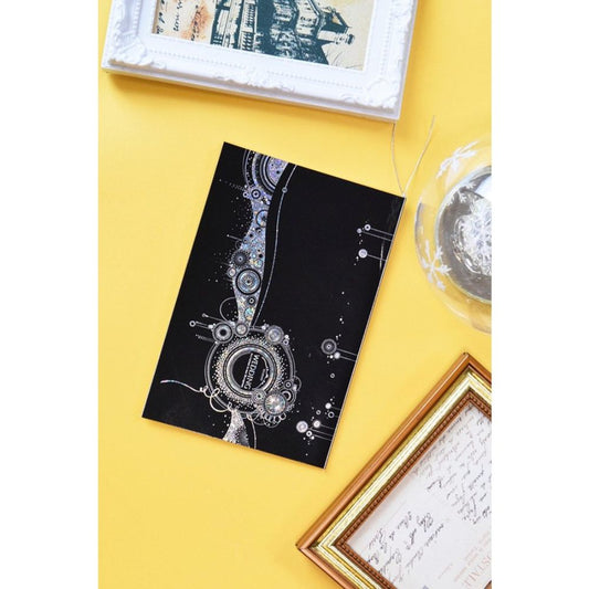 【結婚式 招待状セット】 カーニバル ブラック (印刷込み)【結婚式 ペーパー 招待状】