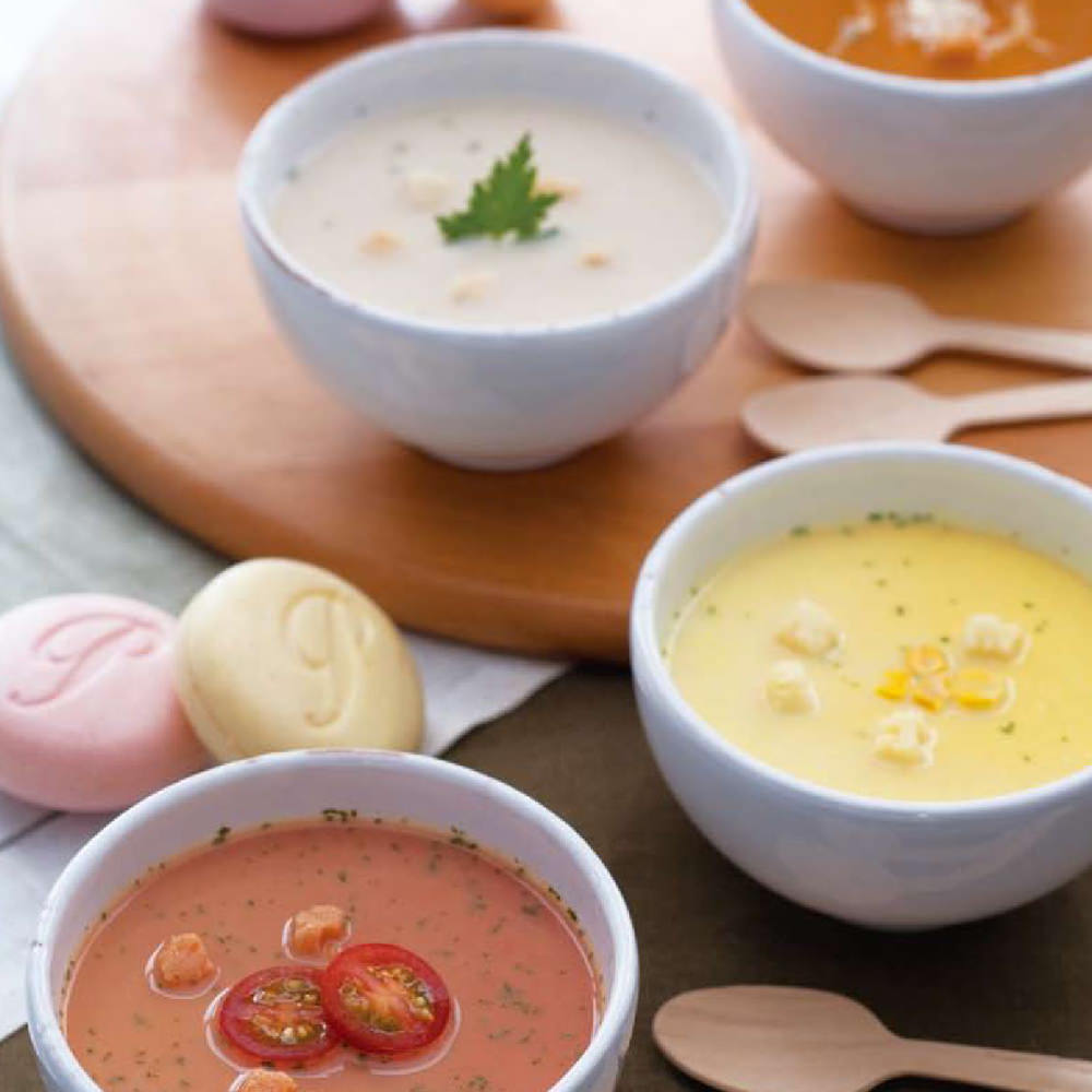 スープモナカ3種のポタージュスープ 【結婚式 ギフト 縁起物】