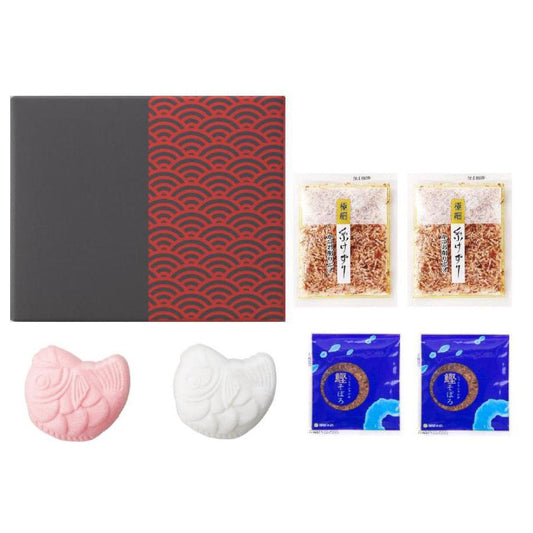 めで鯛モナカ ごはんのオトモセット 【結婚式 ギフト 縁起物】