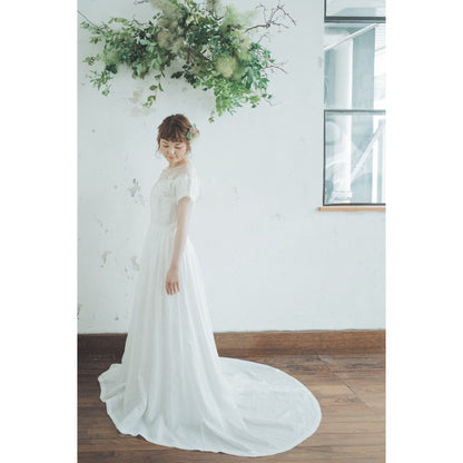 花とひかりのドレス【結婚式 カラードレス レンタル】