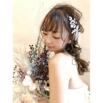 【ヘッドドレス】Emma Floral Head Jewerly/ブライダルアクセサリー 【結婚式　ヘアアクセサリー】