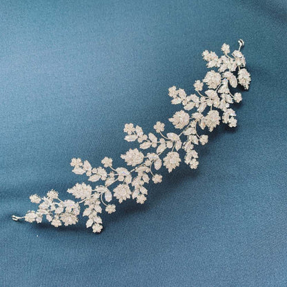 【ヘッドドレス】Emma Floral Head Jewerly/ブライダルアクセサリー 【結婚式 ヘアアクセサリー】