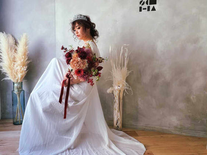 【ティアラ】Zirconia Crown Olivia Tiara/ブライダルアクセサリー 【結婚式 ヘアアクセサリー】