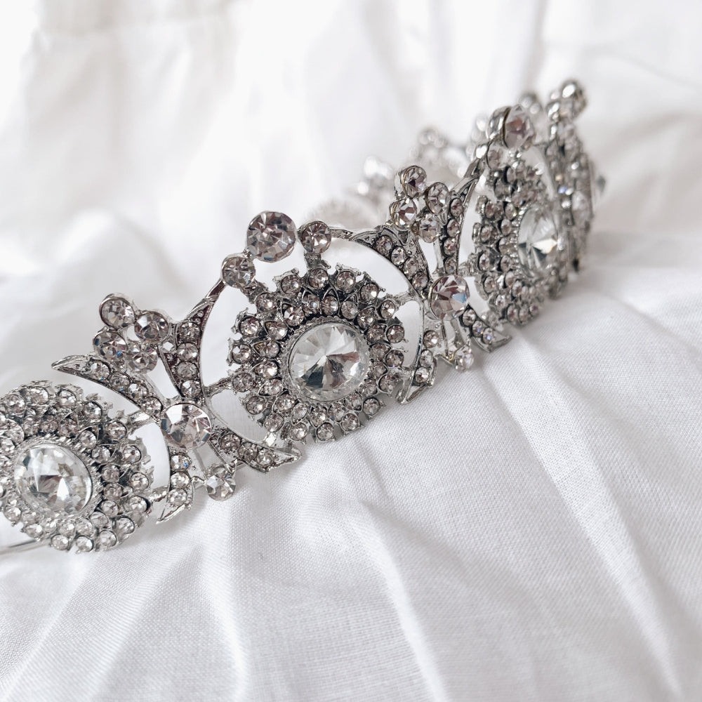 【ティアラ】Natural クラウン Tiara 【結婚式 ヘアアクセサリー】