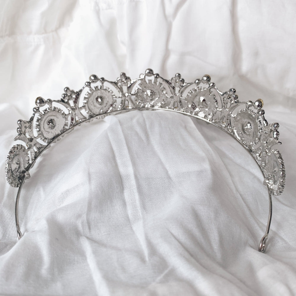 【ティアラ】Natural クラウン Tiara 【結婚式 ヘアアクセサリー】