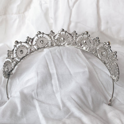 【ティアラ】Natural クラウン Tiara 【結婚式 ヘアアクセサリー】