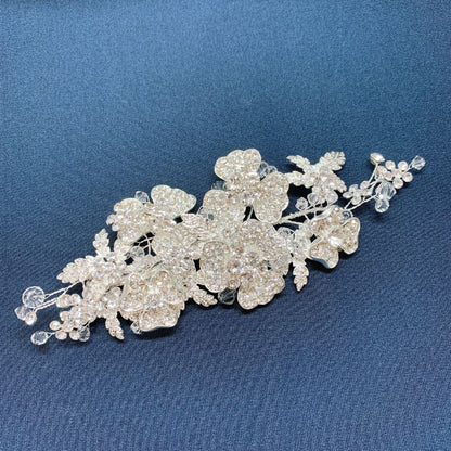 【ヘッドドレス】Jewel flower ヘッドドレス 【結婚式 ヘアアクセサリー】