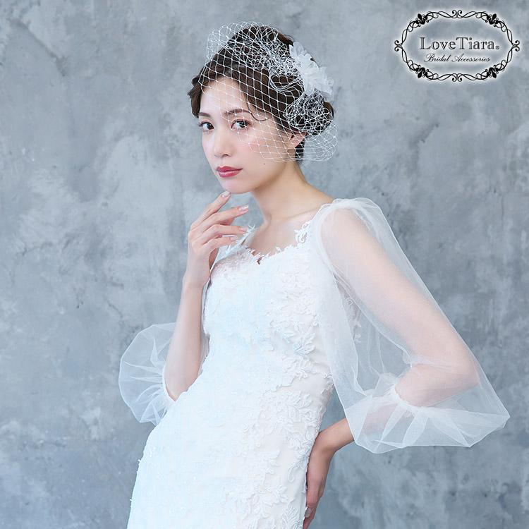 オーガンジーフラワーヘアピン5本セット（H-182）